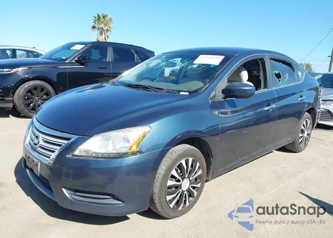 2014 Nissan Sentra S из США, поврежденный, VIN 3N1AB7AP1EL637365